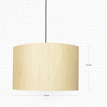 Cream Drum Hanging Light