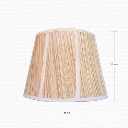 Rattan lampshade 14x10 inches