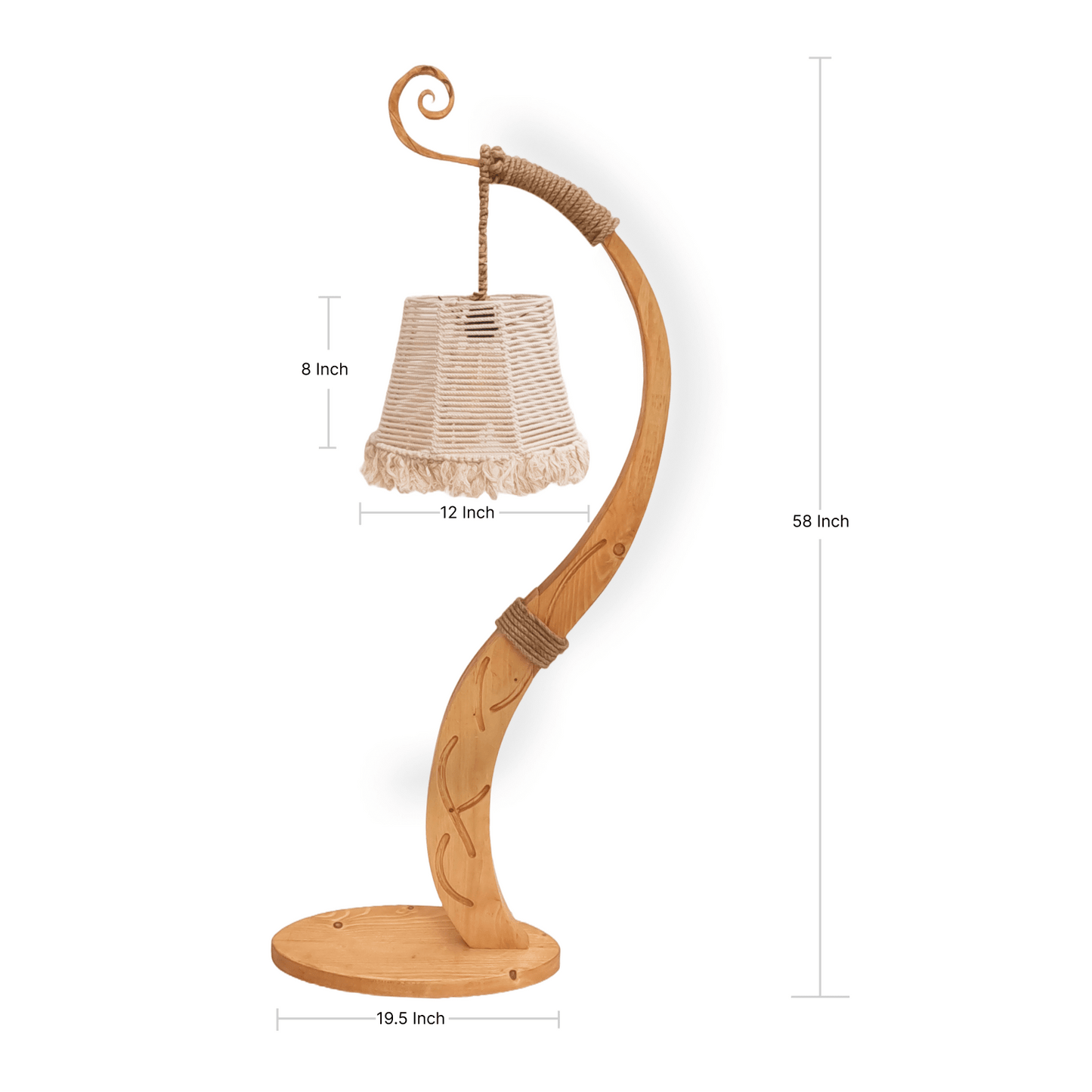 Hobbit-Inspired Floor Lamp