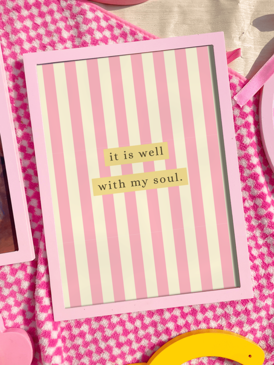 it is well with my Soul Print