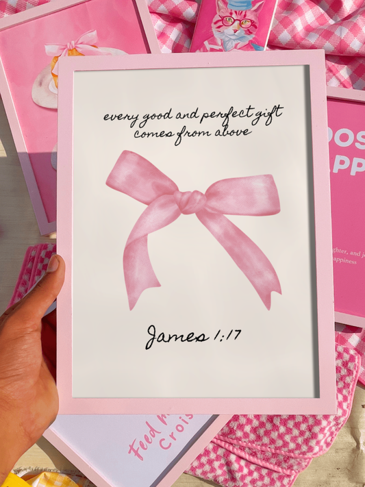 James 1:17 Wall Frame
