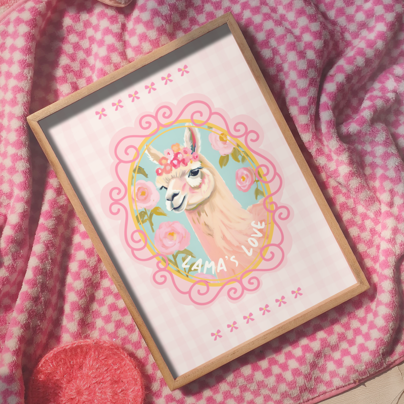 Lama's Love Print