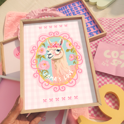 Lama's Love Print