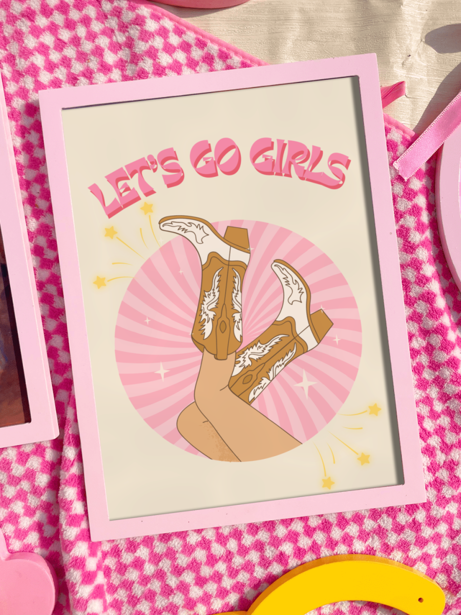Let’s Go Girls Print