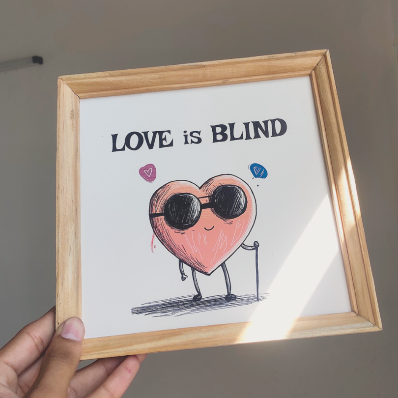 Love is Blind Print