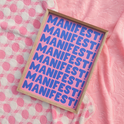 Manifest Your Dreams Wall Art