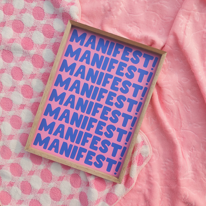 Manifest Your Dreams Wall Art