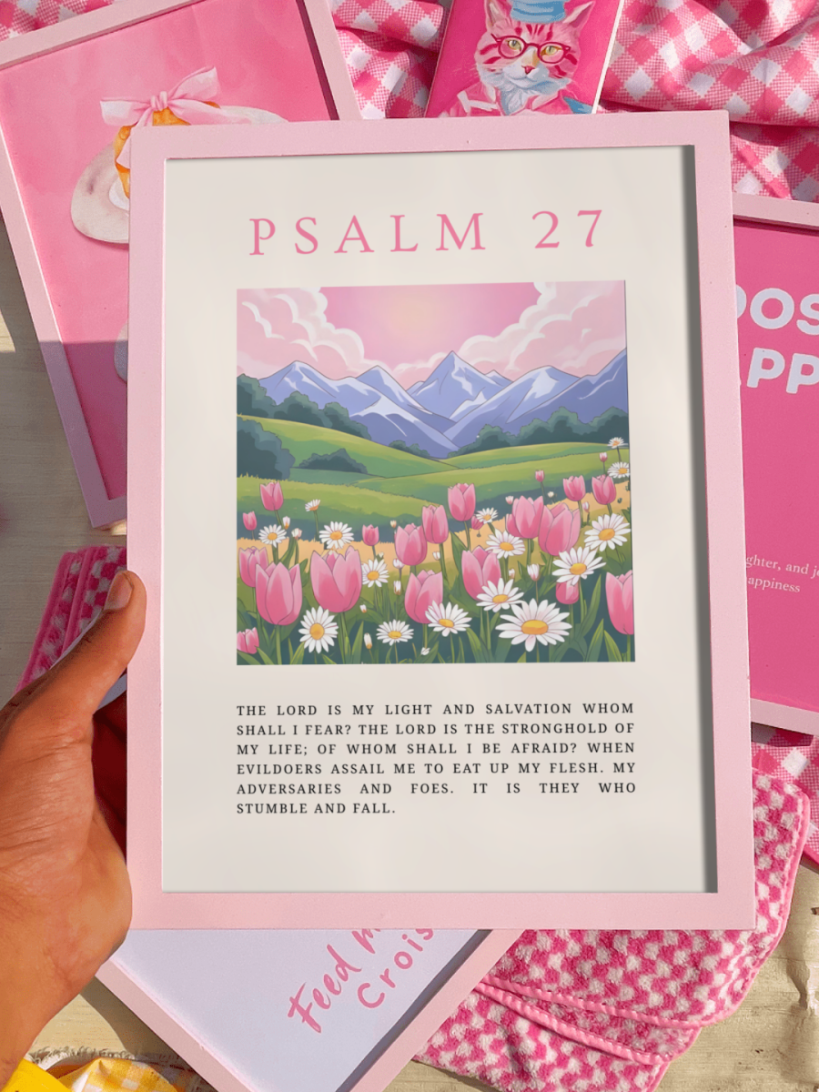 Psalm 27 Wall Frame