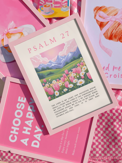 Psalm 27 Wall Frame