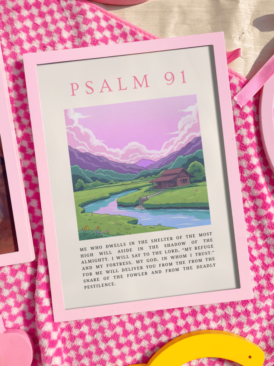Psalm 91 Wall Frame
