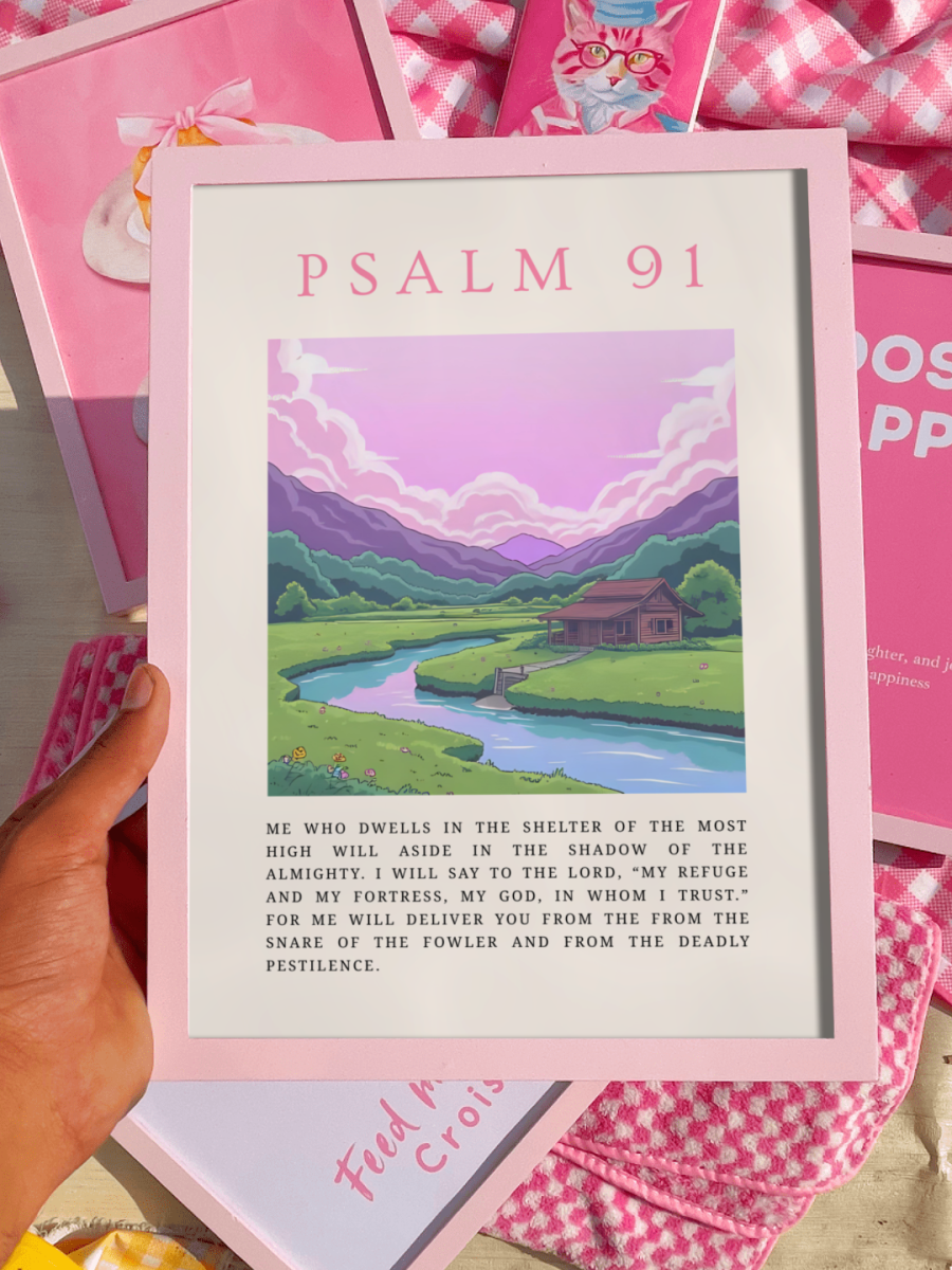 Psalm 91 Wall Frame