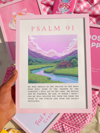 Psalm 91 Wall Frame