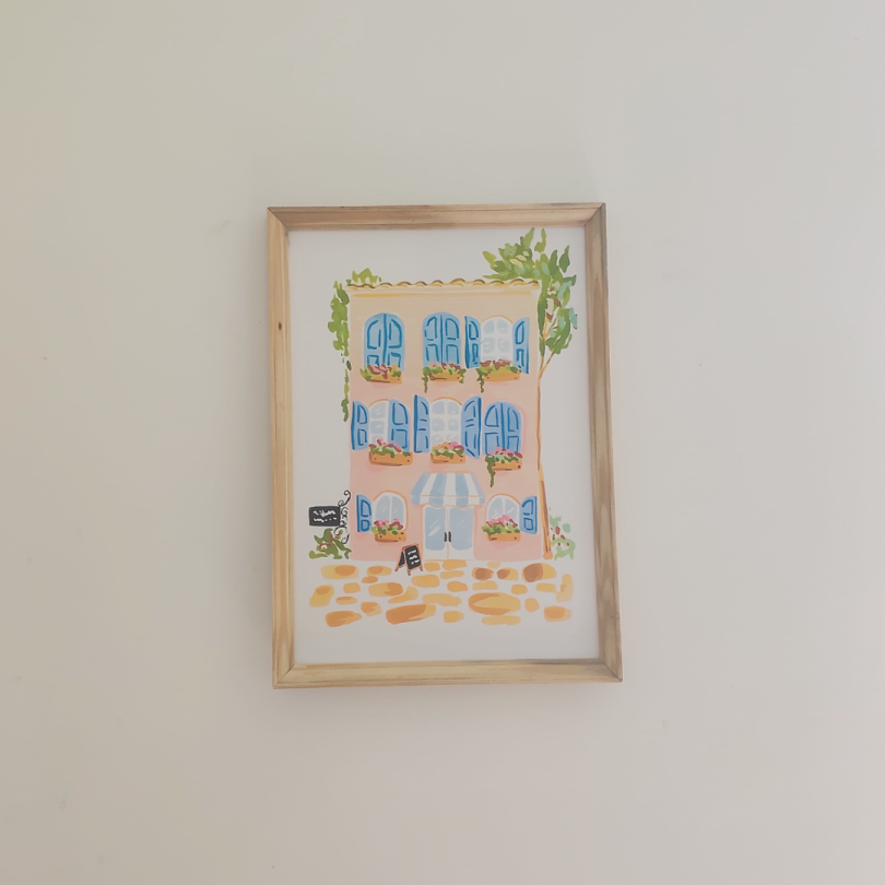 Parisian Charm Art Frame