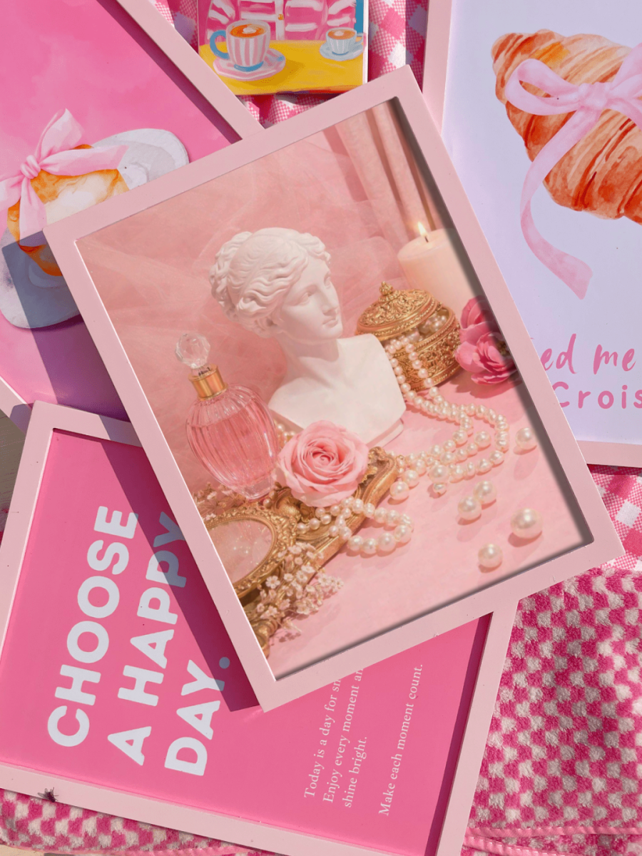 Pink Poetry print