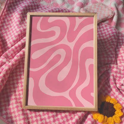 Pink Vibes Print