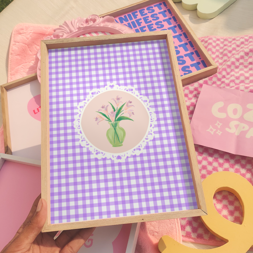 Lily's LIlac Print