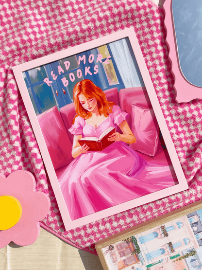 Read more Books Wall Frame