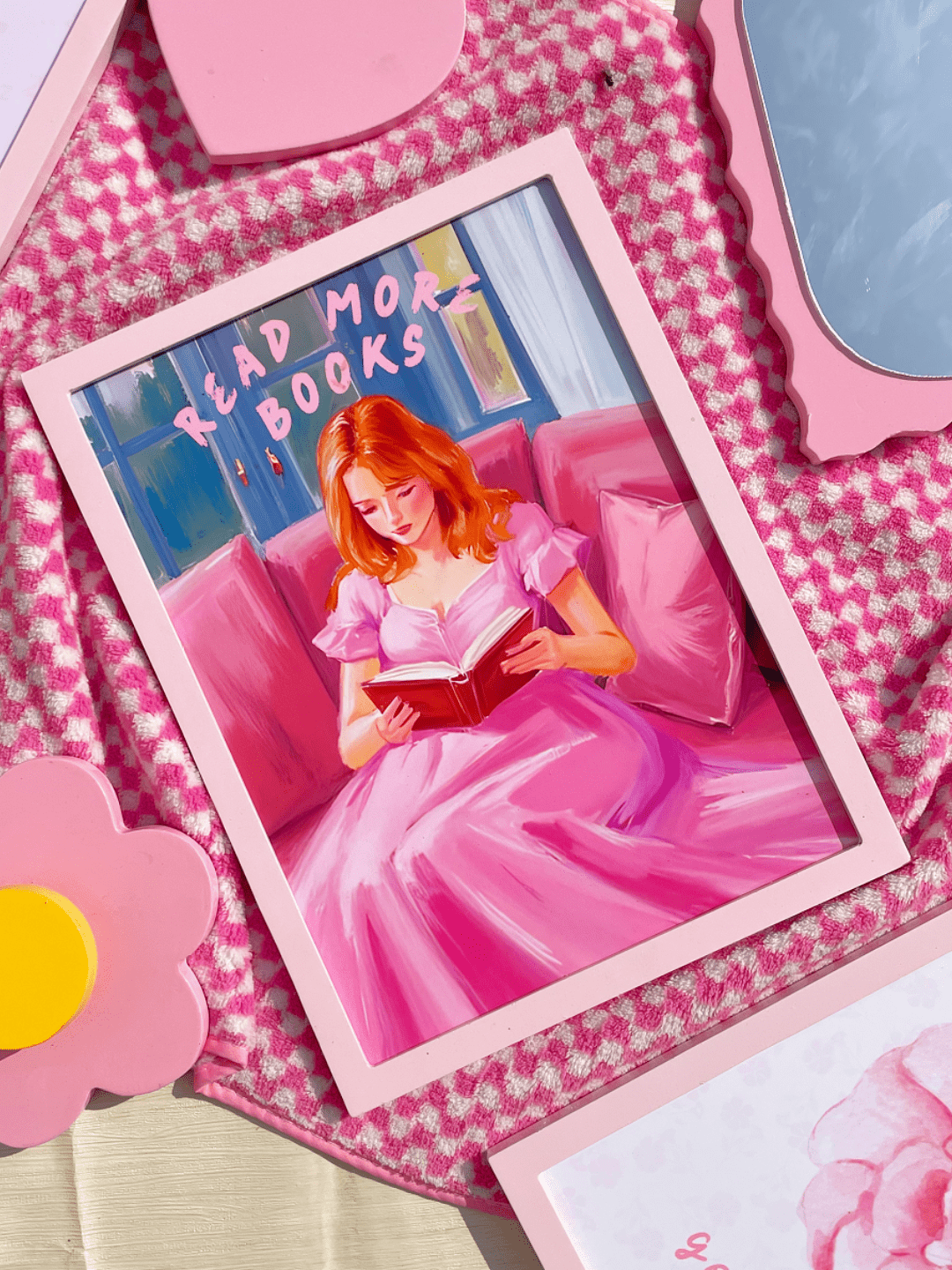 Read more Books Wall Frame