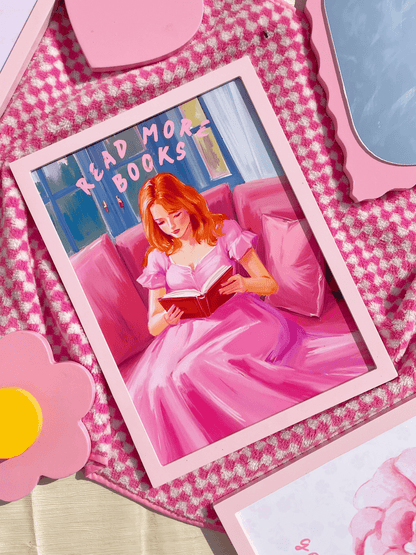 Read more Books Wall Frame