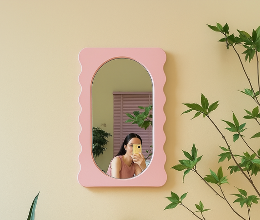 Waving Vanity Mirror