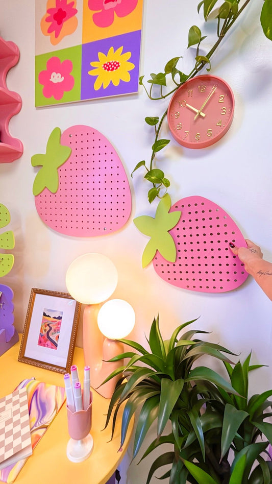 Strawberry Pegboard