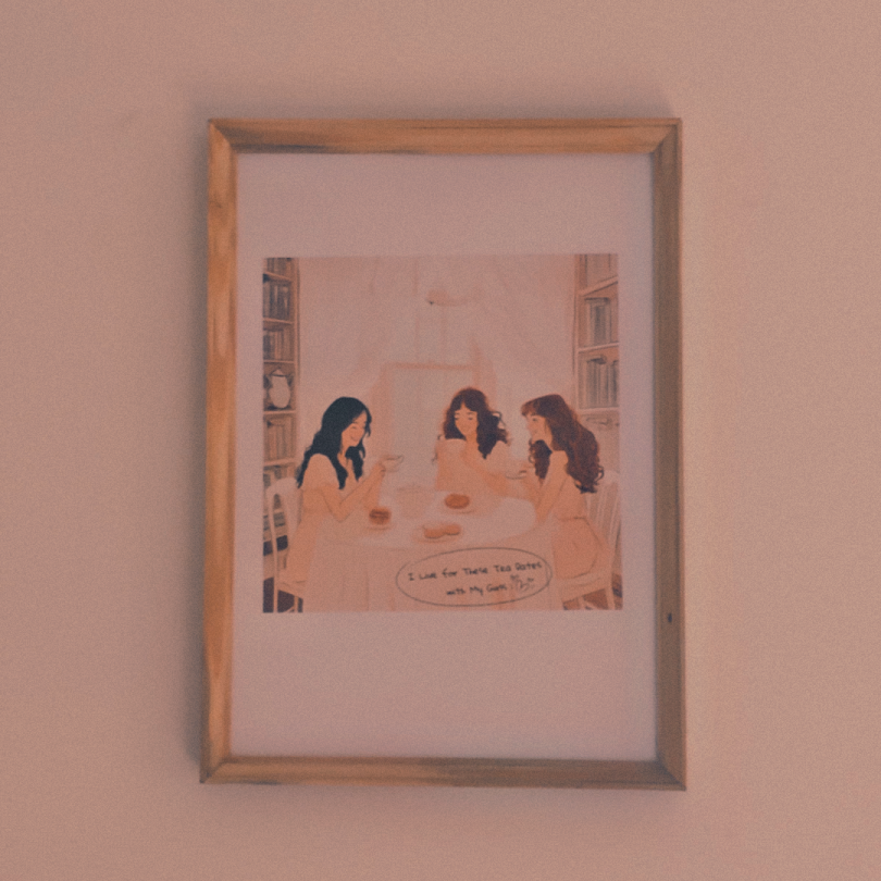 Tea Dates with My Girls Print