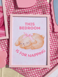 This Bedroom Is for Napping Print - pinteresty decor