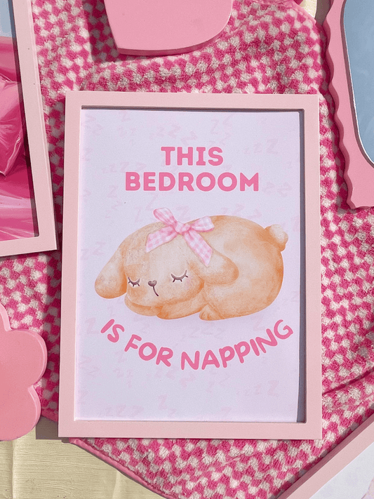 This bedroom is for Napping Print