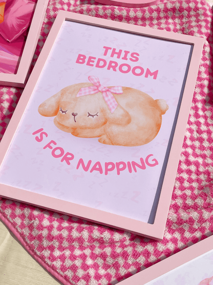 This bedroom is for Napping Print