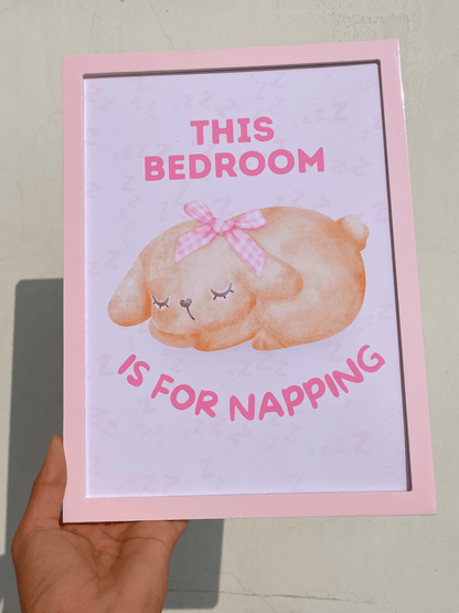 This bedroom is for Napping Print