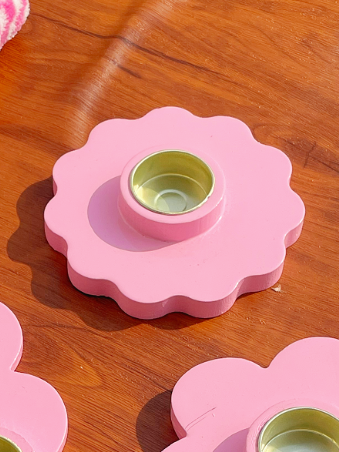 Heart, Daisy and Wavy Candle Stands