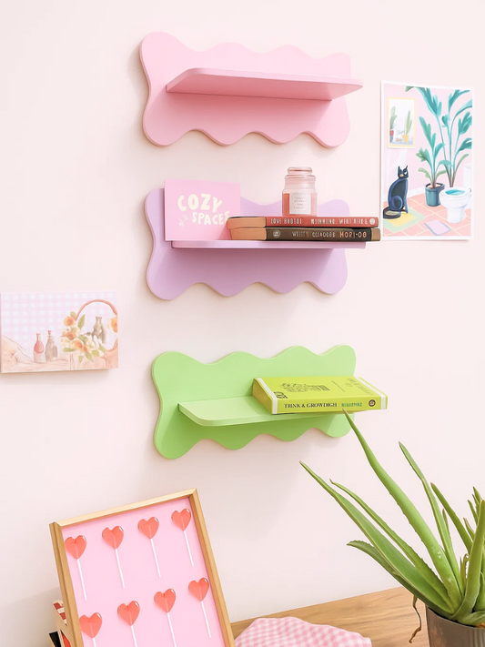 Wavy Wall Shelves
