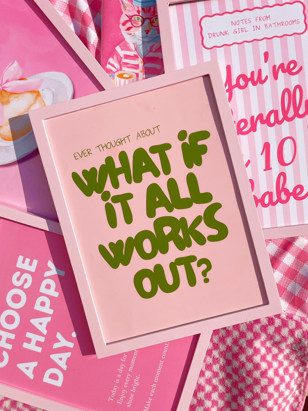 What if it all works out print