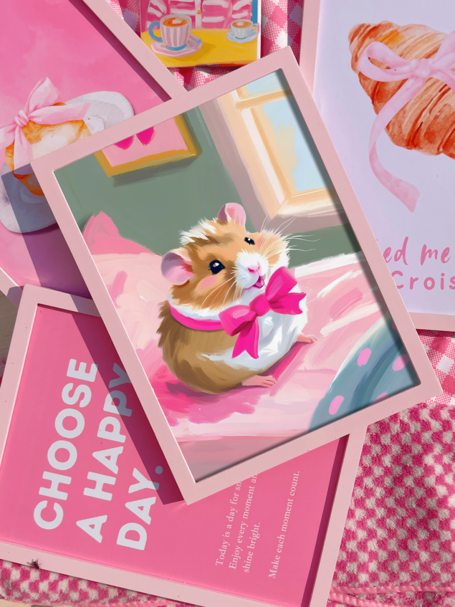 Cute Hamster Print