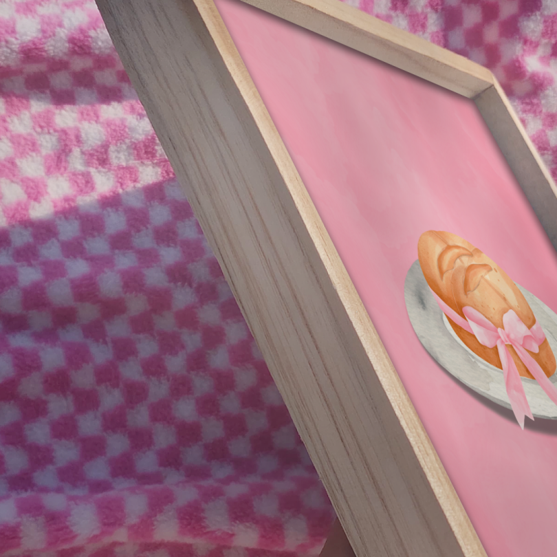 Coquette Bread wall print