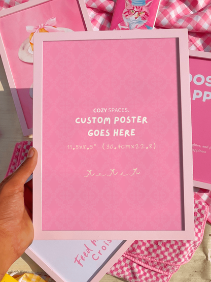 Dusty Rose Custom Frame