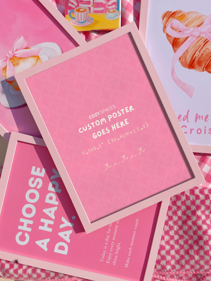 Dusty Rose Custom Frame