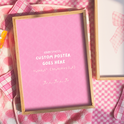 Teak wood Custom Frame