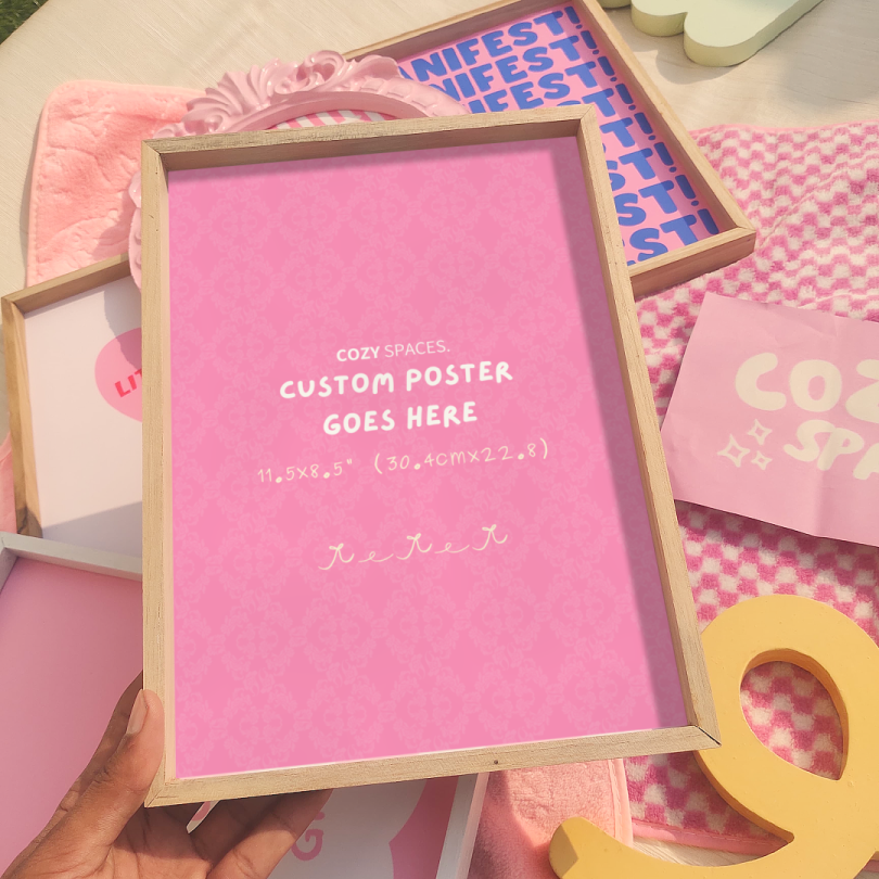 Teak wood Custom Frame