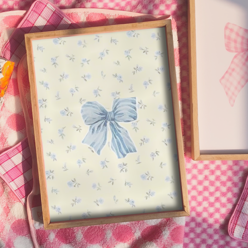 flore bow Print