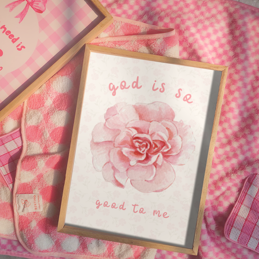 God is so good to me Print
