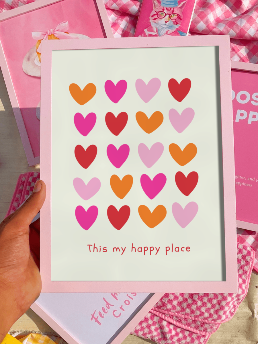Happy place print