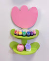 Tulip Wall Shelf - 2-tier pastel floating shelf by Cozy Spaces