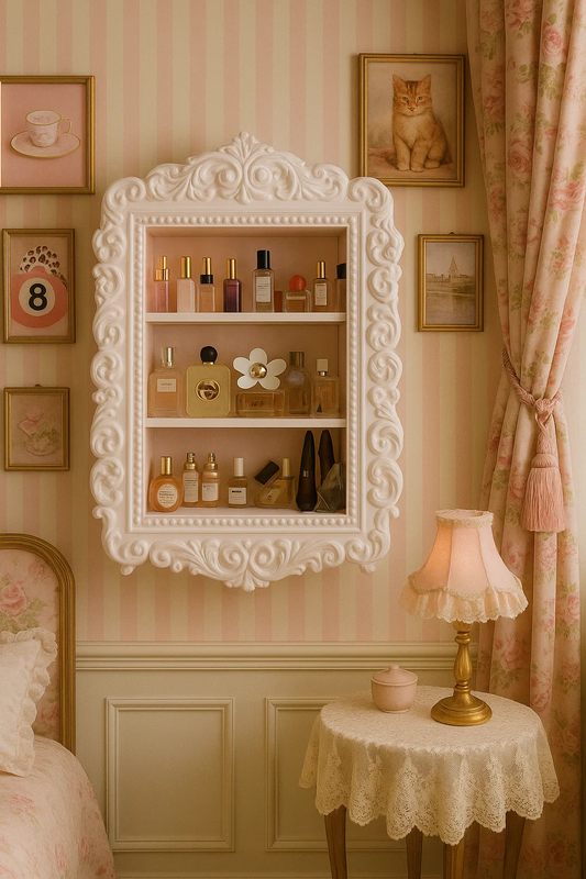 Shabby Chic Shelf - rectangular