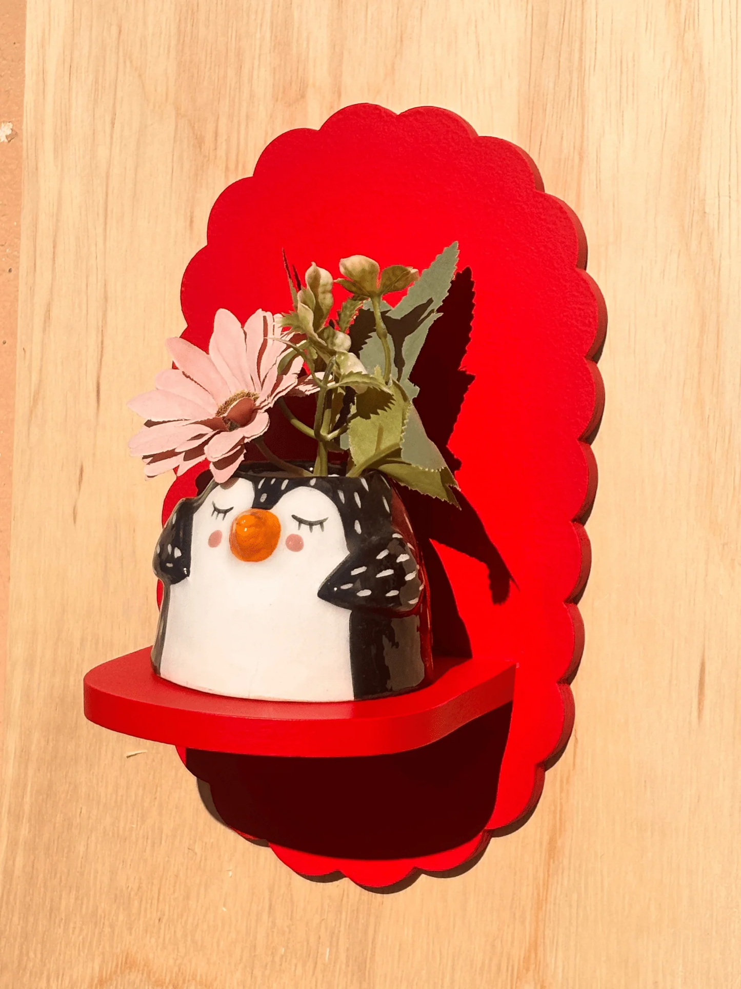 Oval petal Shelf