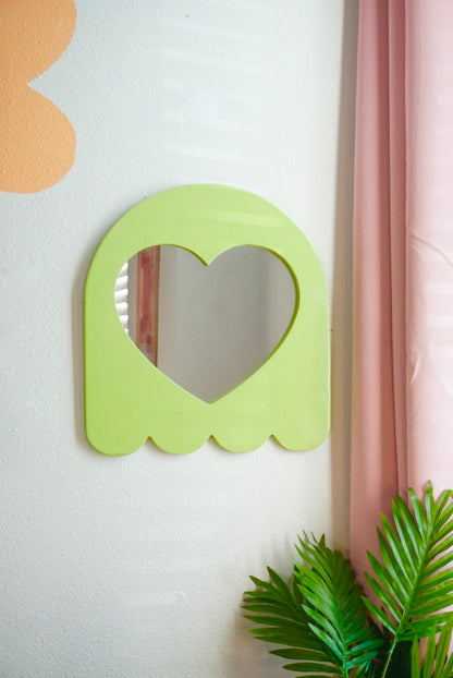 Cute heart Mirror