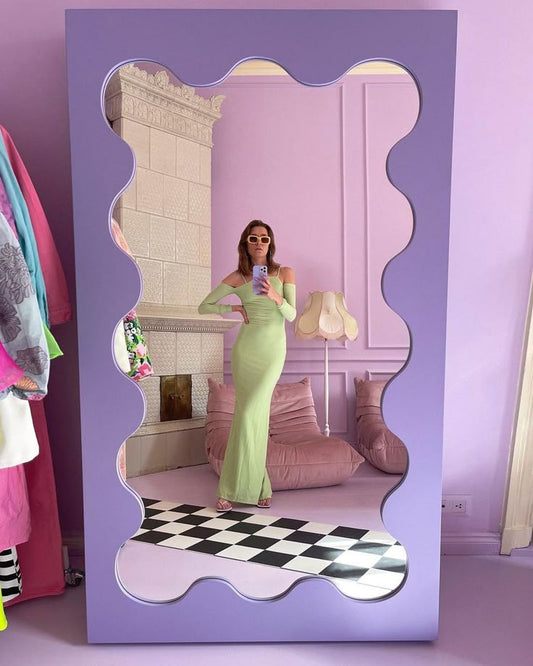 Cute Wavy Mirror - Full Length