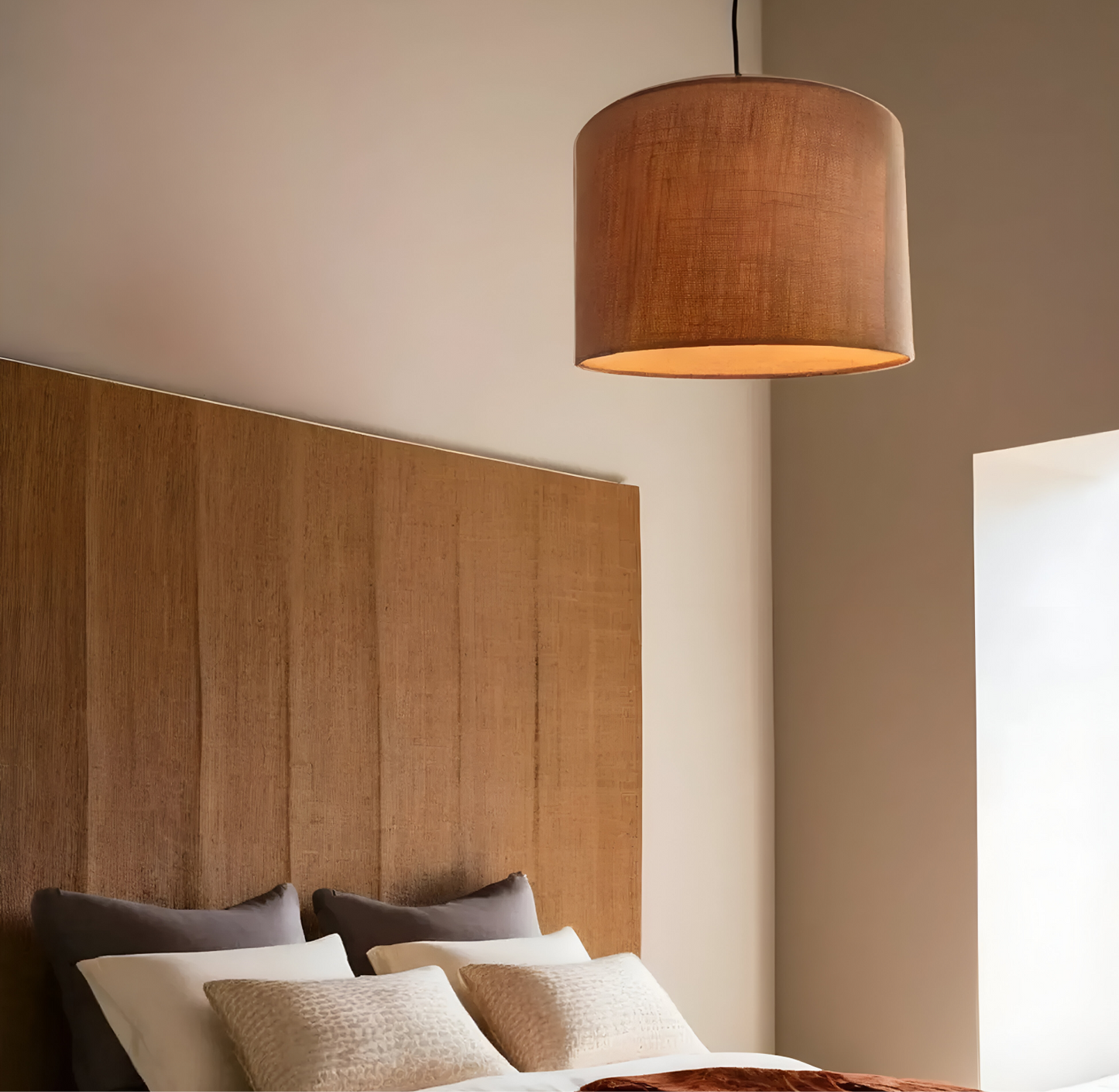Jute Hanging Light
