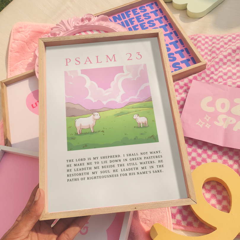 Psalm 23 Wall Frame