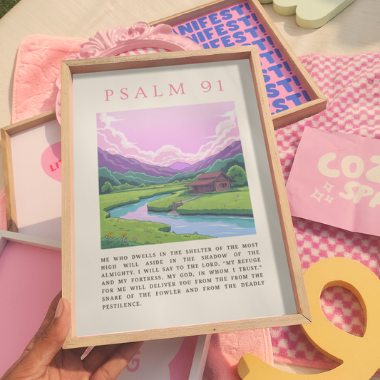 Psalm 91 Wall Frame